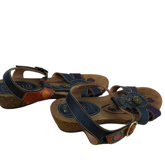 Spring‎ Step L'Artiste Hemlock Women Leather Strappy Sandals Size 36 - Picture 6 of 10